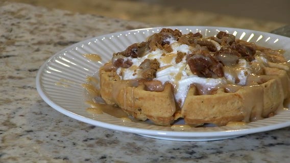 Good Day Gourmet: Carrot cake waffles