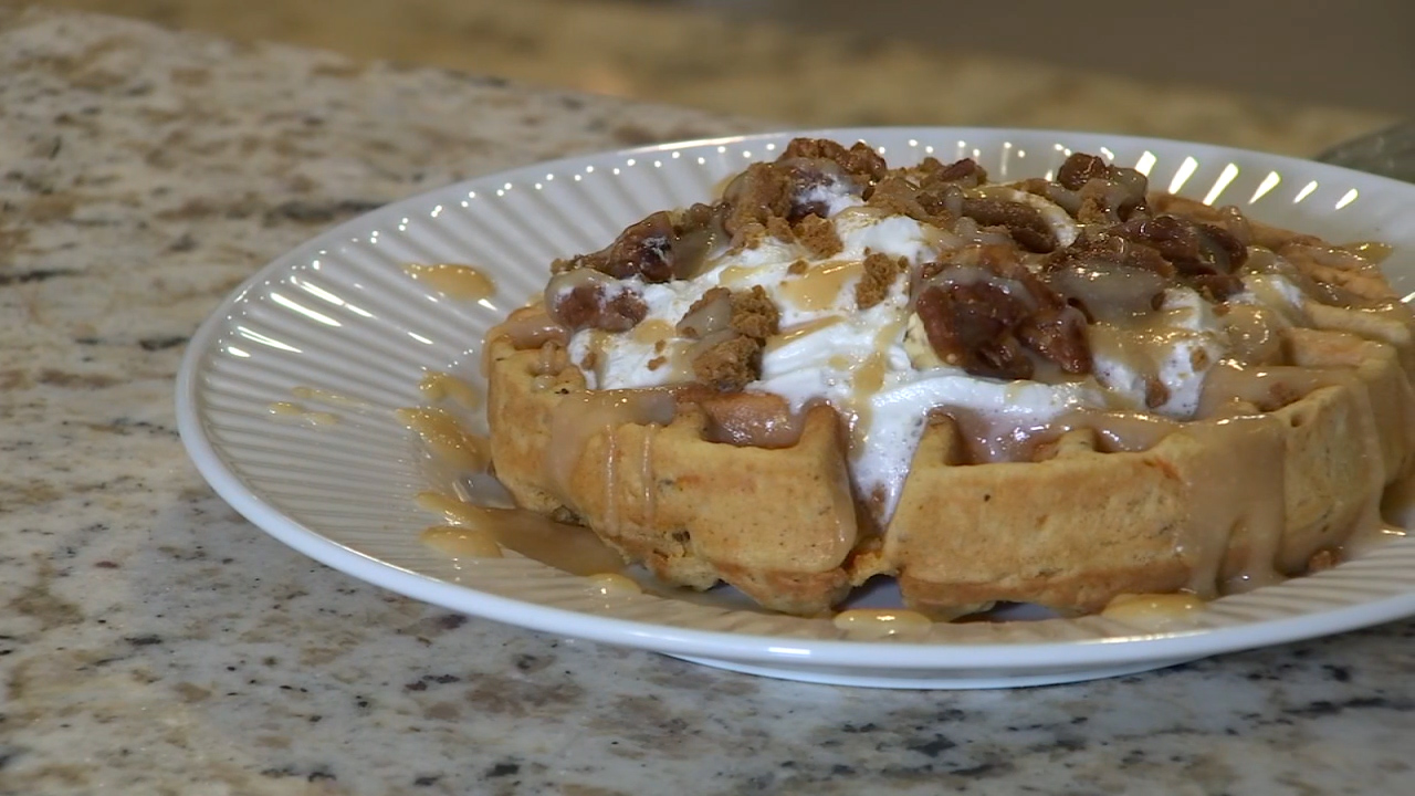 Good Day Gourmet: Carrot cake waffles