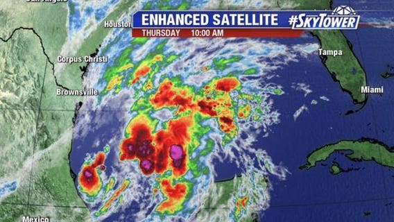 Today's tropical weather forecast