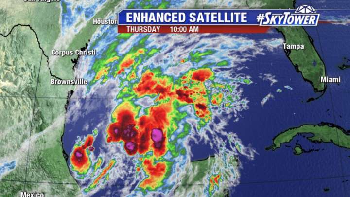 Today's tropical weather forecast