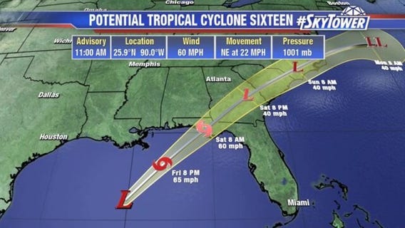 Friday midday tropical update