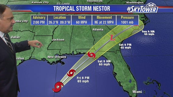Friday evening tropical forecast