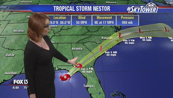 Saturday morning tropical update