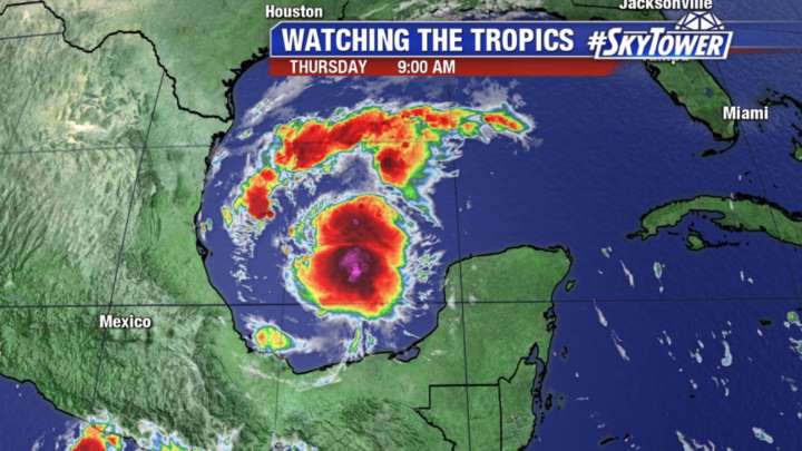 Today's tropical weather forecast