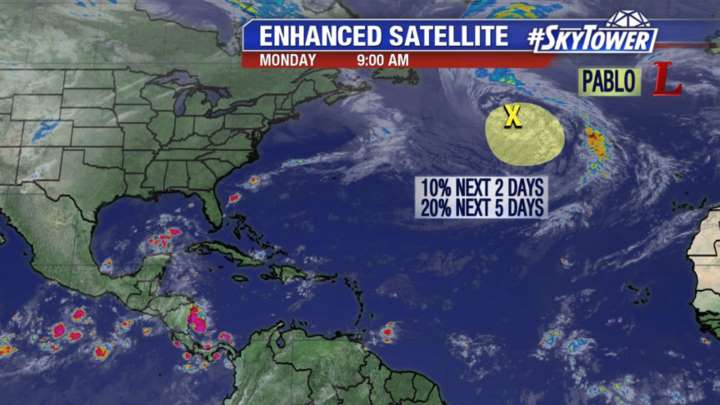 Today's tropical weather forecast