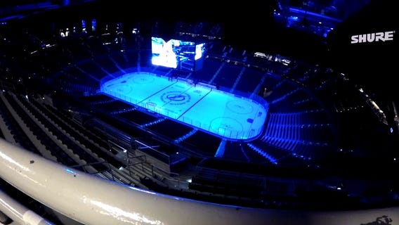Lightning fans, take a deeper dive at Amalie Arena with a personal tour
