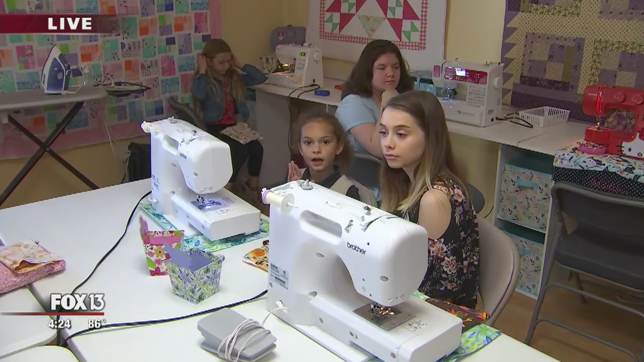 Where students can sharpen their sewing skills
