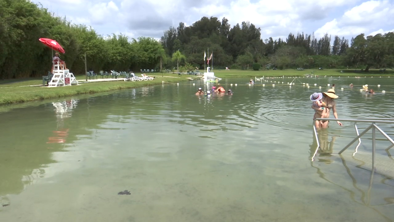 Mystical waters of Warm Mineral Springs Park has become a place of healing