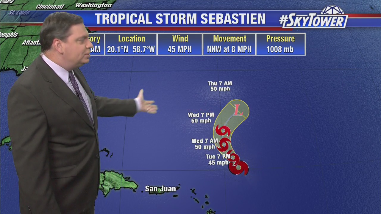 Today's tropical weather update