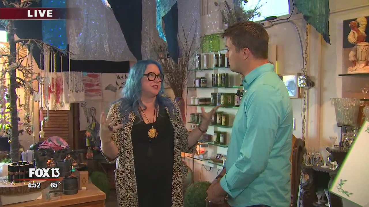 Part hair salon, part art studio