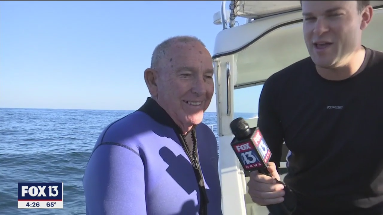 Divers explain memorial's significance