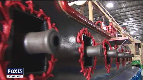 Behind the scenes of Gasparilla prep