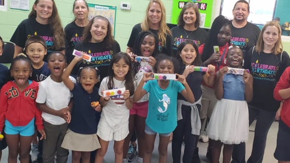 'Celebrate Birthdays' bring the party to children on their special day