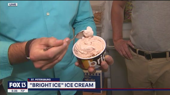 Chilling out with 'Bright Ice' ice cream