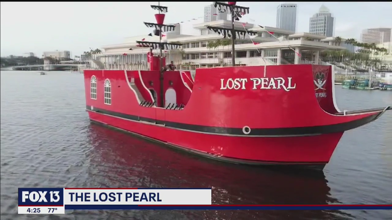 Aboard Tampa's newest pirate ship