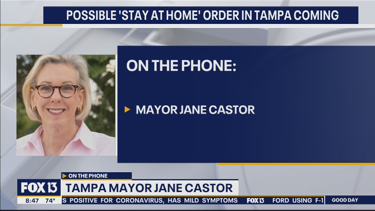 Mayor Castor explains stay-at-home order | FOX 13 Tampa Bay