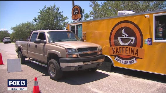 Kaffeina coffee truck opens in New Port Richey