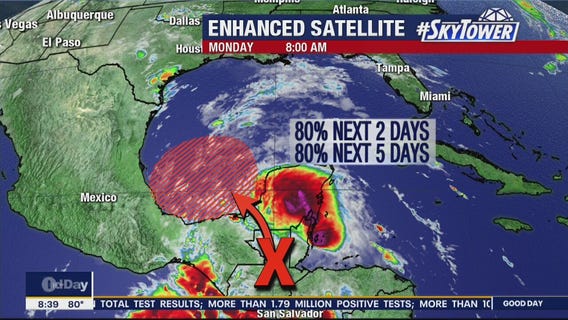 Monday's tropical weathercast