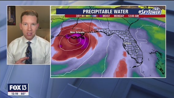 Today's tropical weather forecast