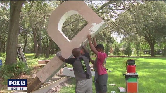 Statue reminds Tampa to keep hope alive