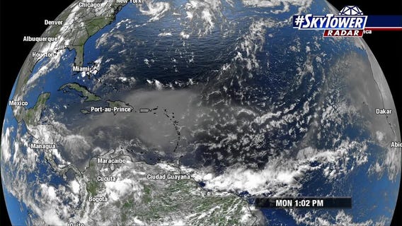 Today's tropical weather forecast