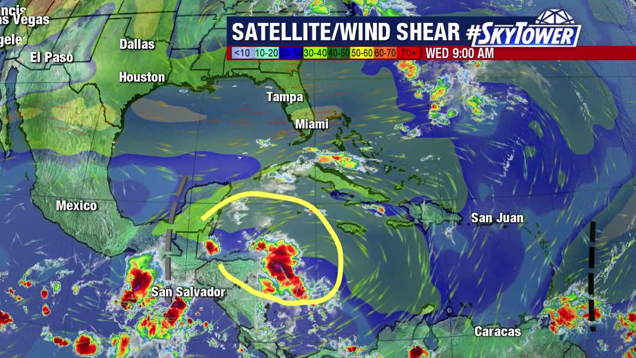 Tropical weather forecast