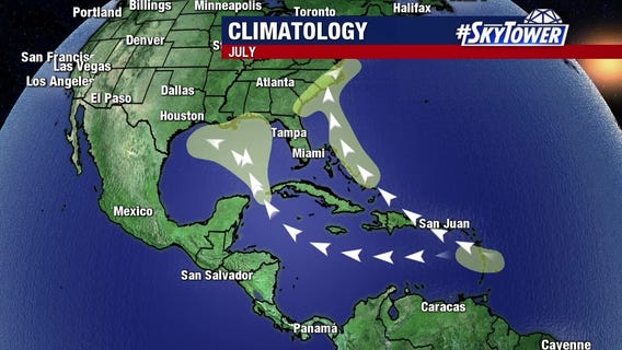 Tropical weather forecast July 15, 2020