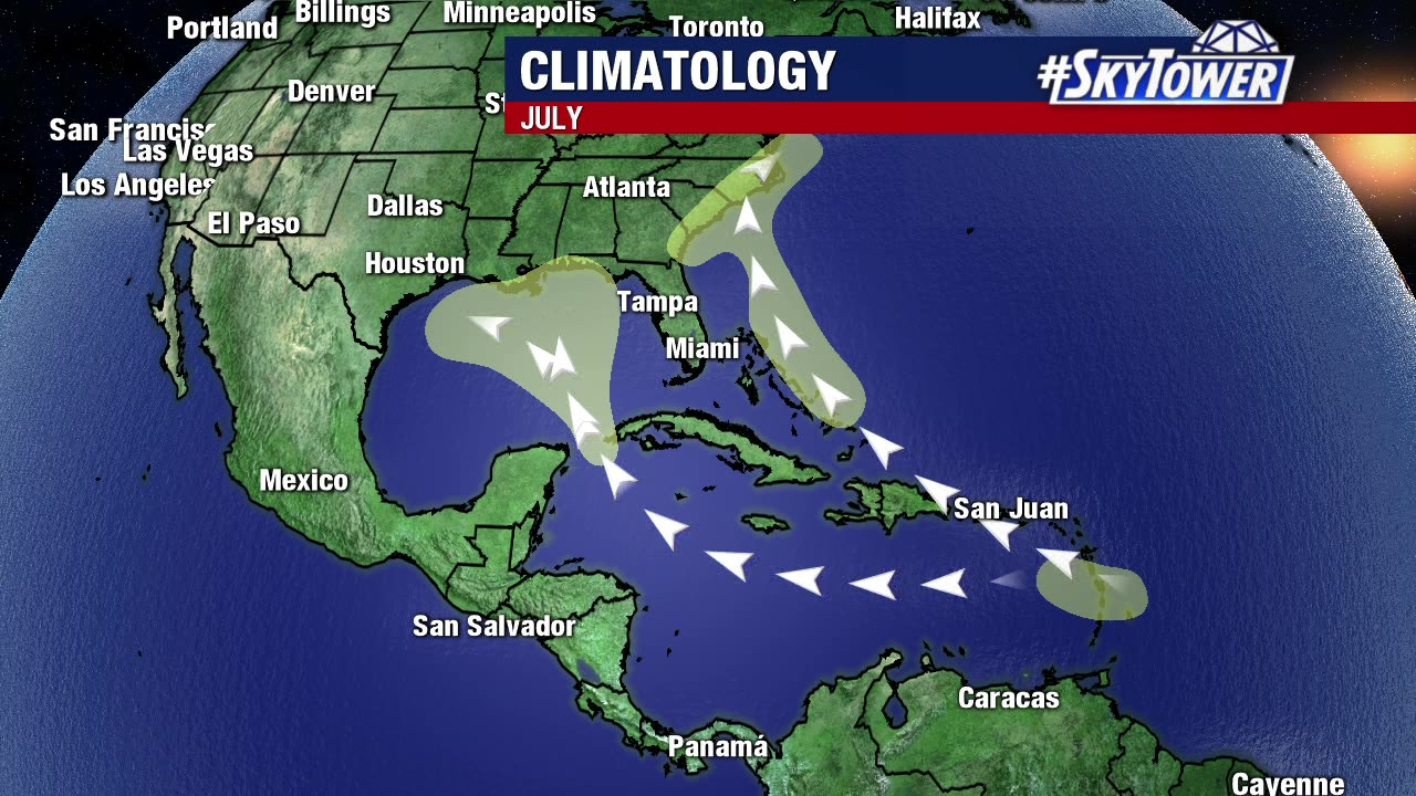 Tropical weather forecast July 15, 2020