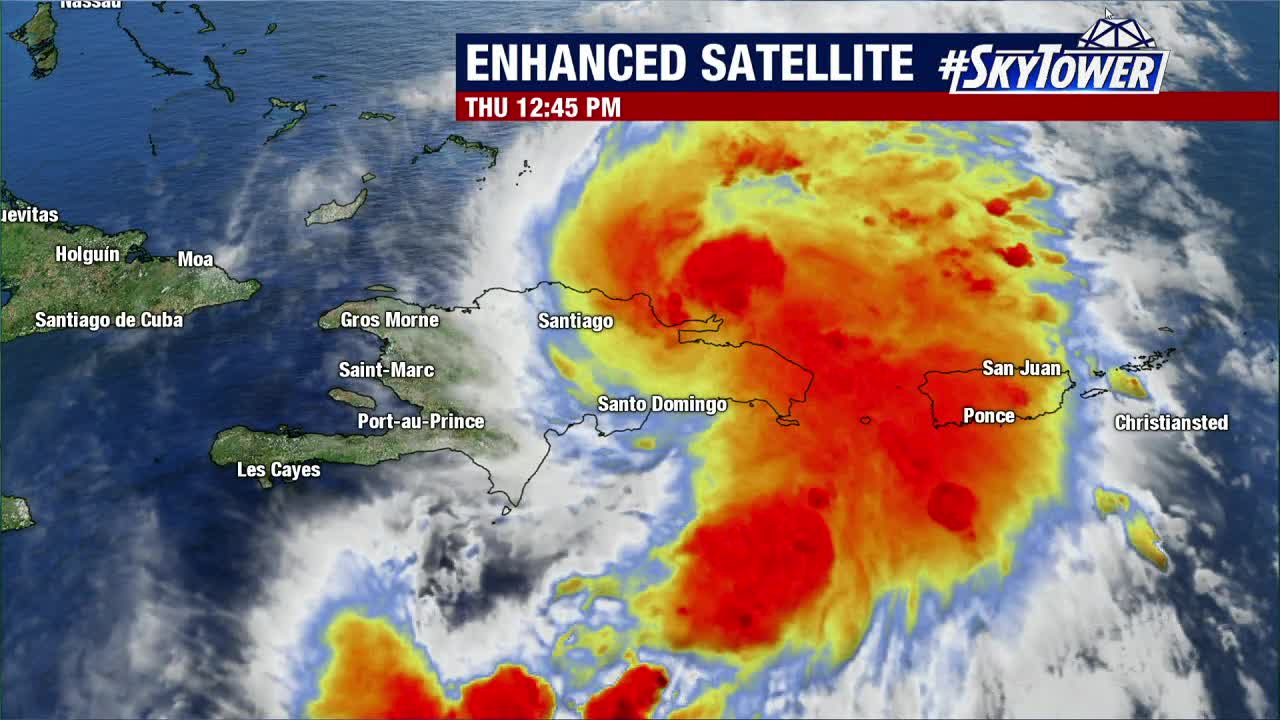 Thursday afternoon tropics update