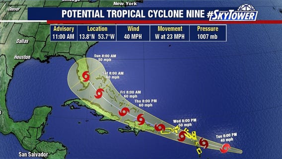 Today's tropics update