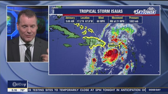 Thursday morning tropics update