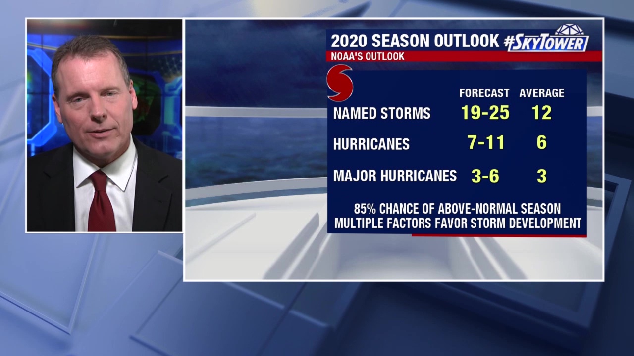 Today's tropical weather forecast