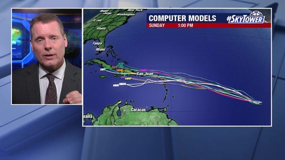 Today's tropical weather forecast