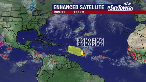 Today's tropical weather forecast