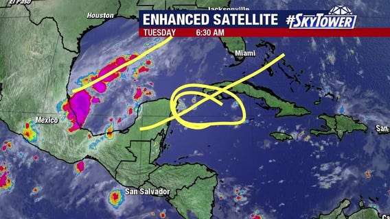 Today's tropical weather forecast