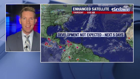 Today's tropical weather forecast