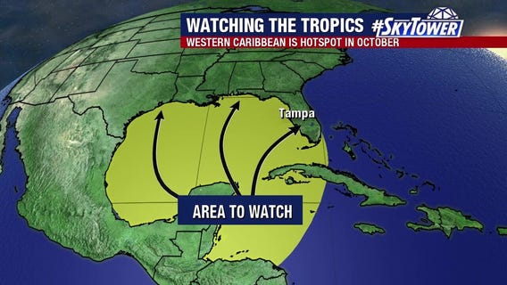 Today's tropical weather forecast