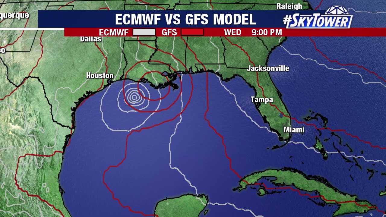 Today's tropical weather forecast