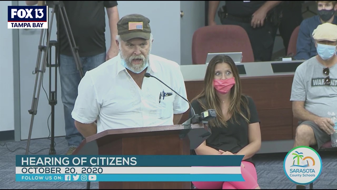 Raw: Commenters cut off, expelled from Sarasota meeting | FOX 13 Tampa Bay