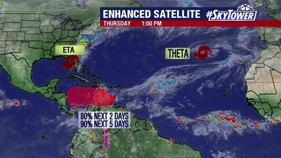 Today's tropical weather forecast