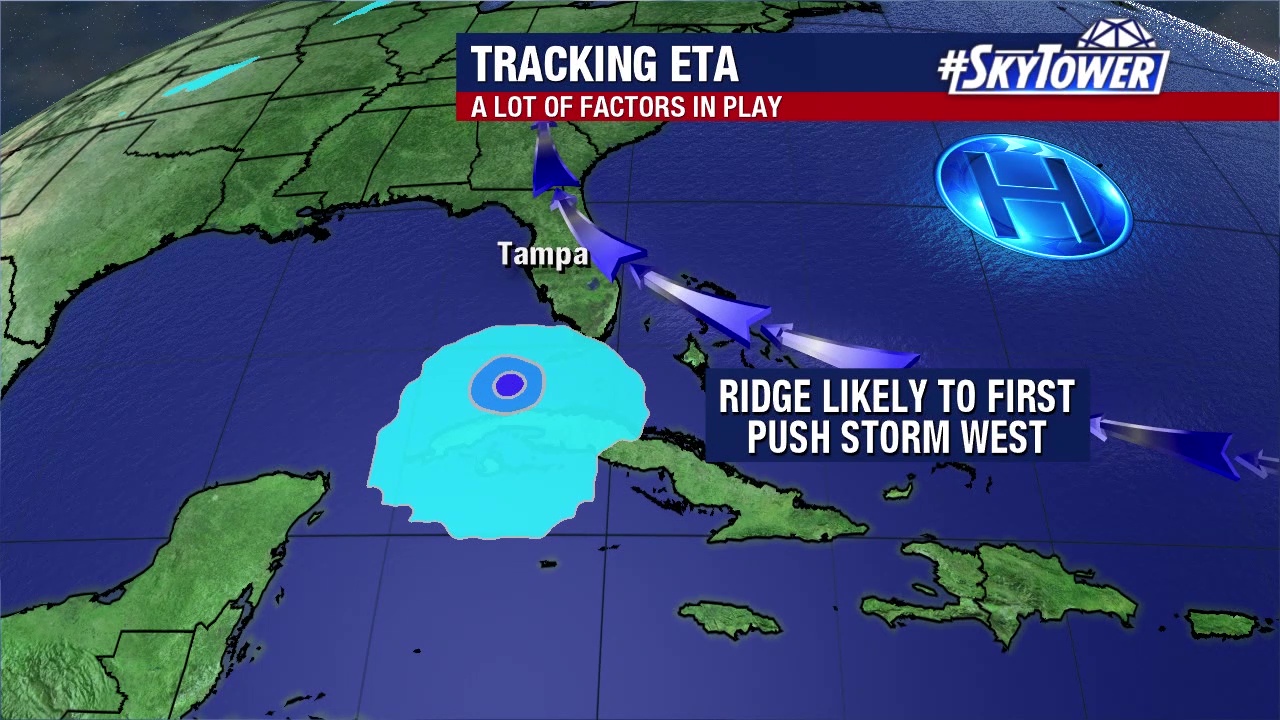 Today's tropical weather forecast