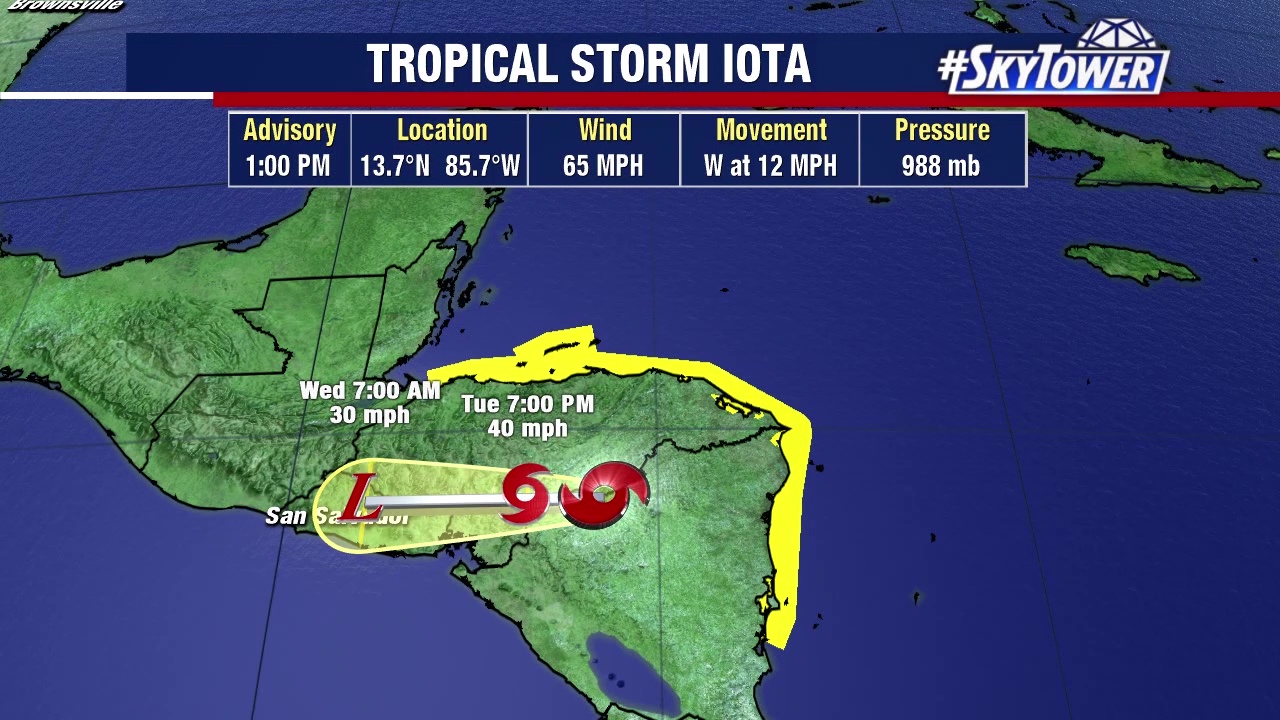 Today's tropical weather forecast