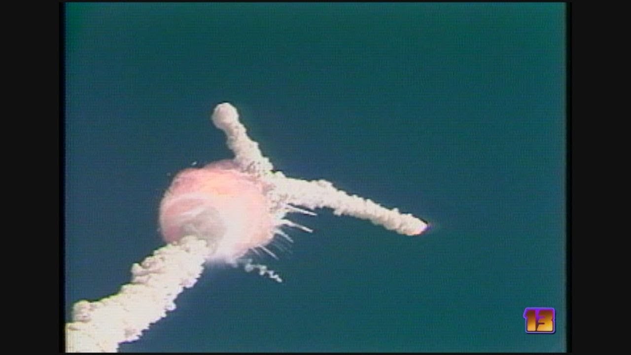 From 1986: Space shuttle Challenger explodes