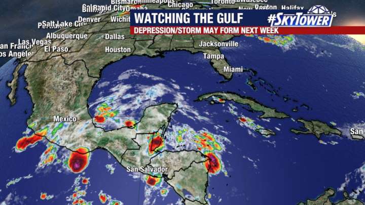 Today's tropical weather forecast