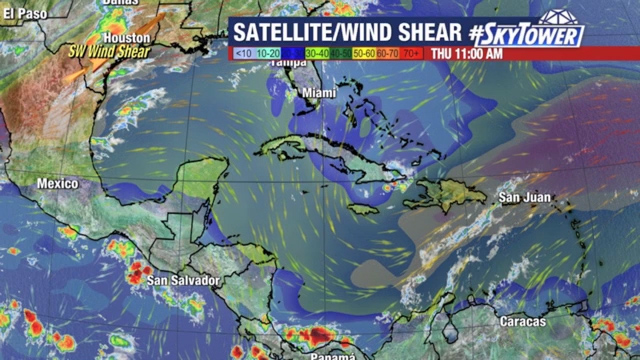 Today?s tropical weather forecast