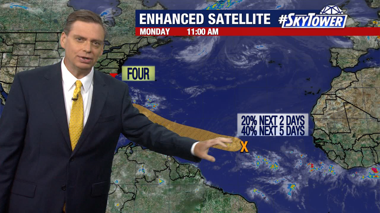 Today?s tropical weather forecast