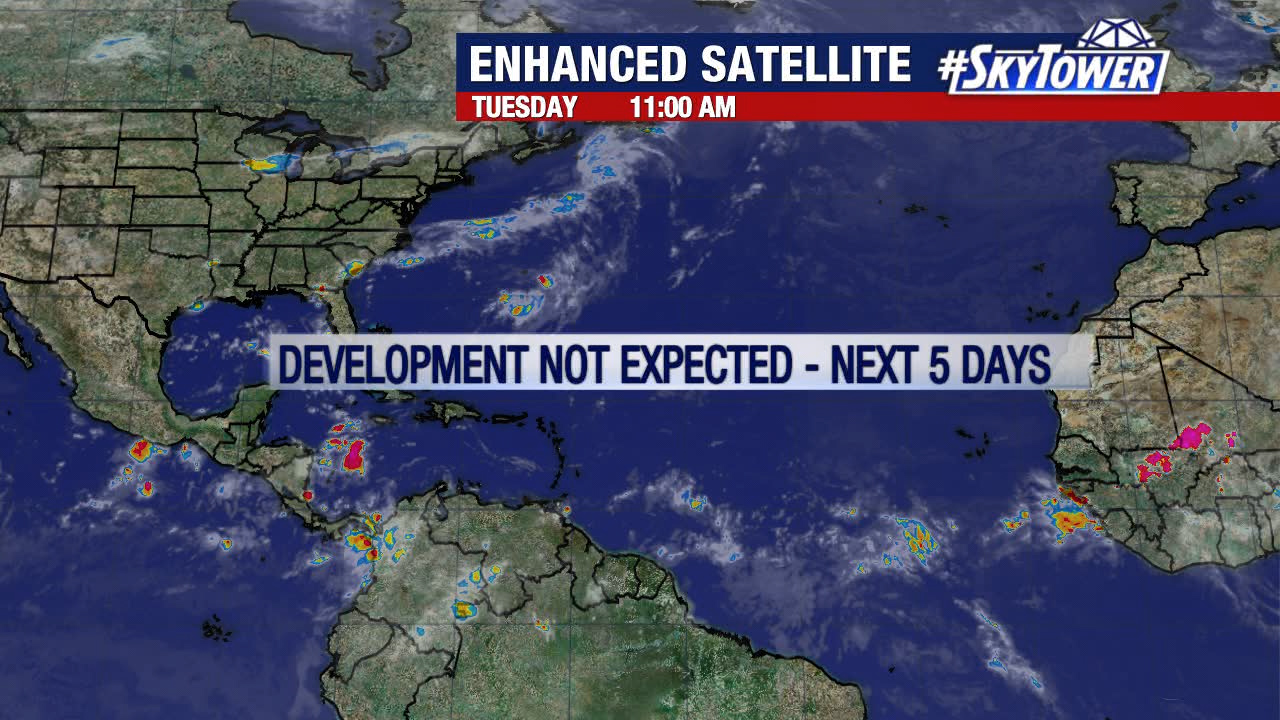 Today?s tropical weather forecast