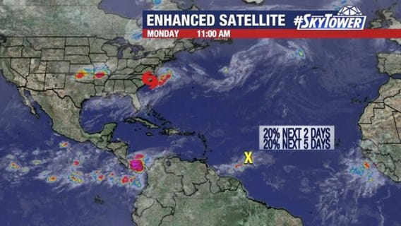 Today?s tropical weather forecast