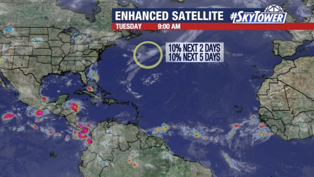 Today?s tropical weather forecast