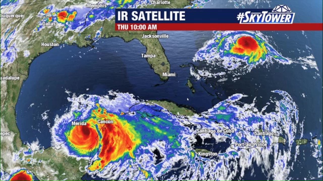 Today's tropical weather forecast